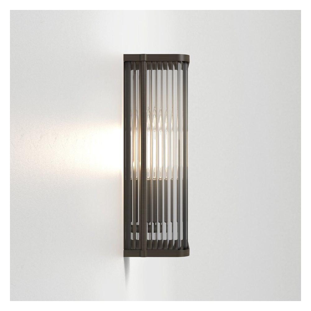 Avignon Bronze Square Wall Light - 300 mm