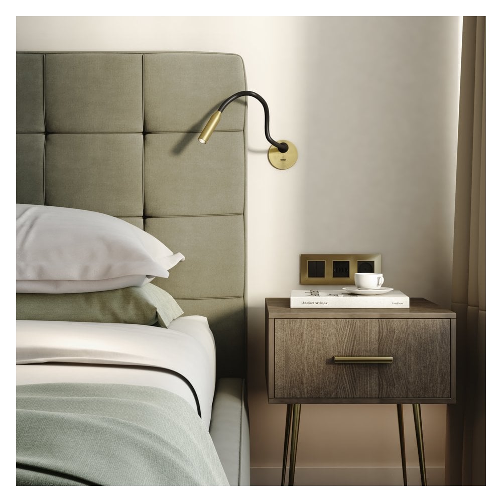 Lucca Recessed Matte Gold LED Light Fixture