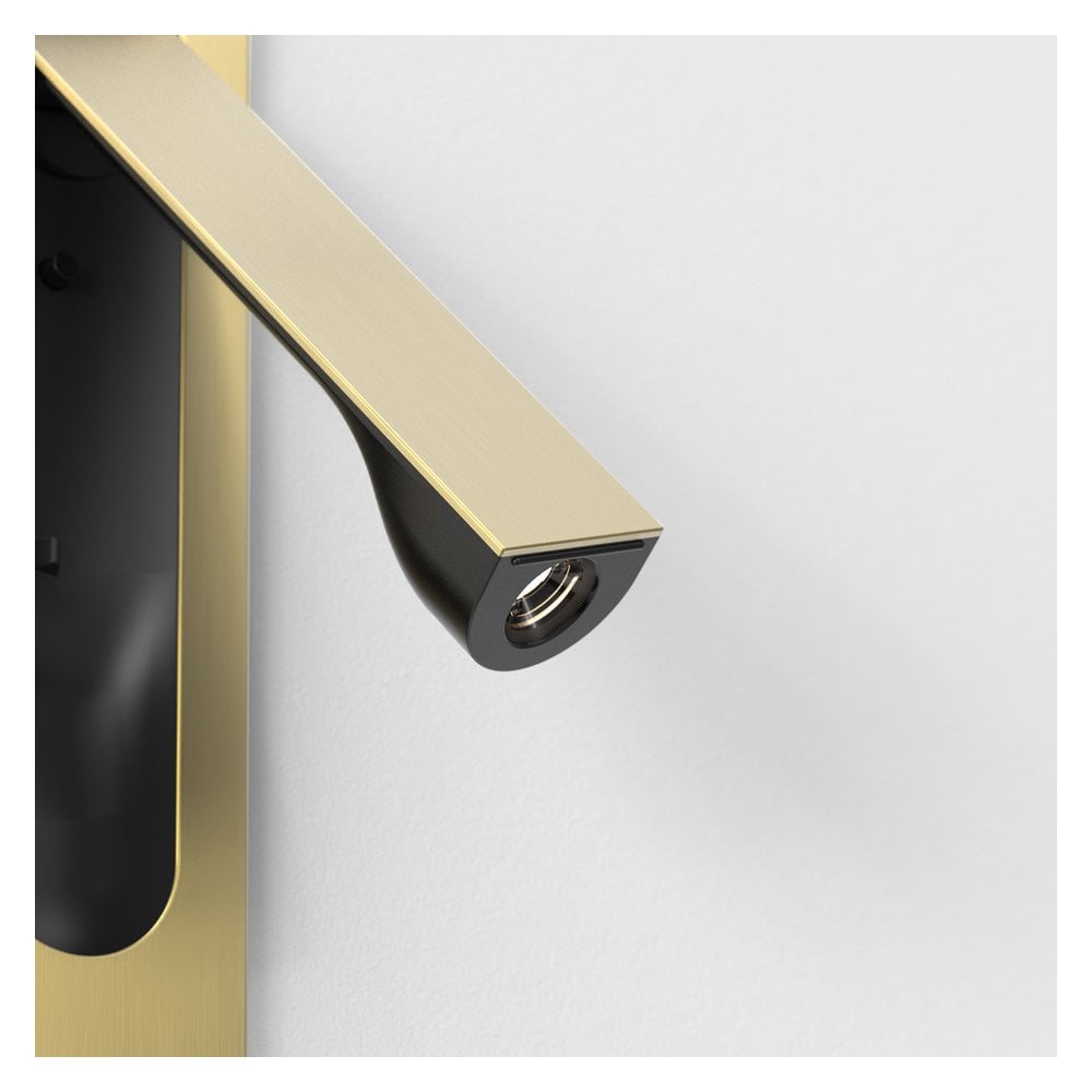Keta USB Matte Gold LED Wall Light