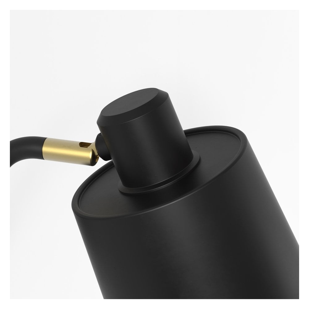 Sleek Black Wall Sconce