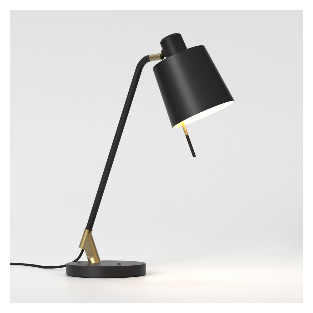 Edward Matte Black Desk Lamp