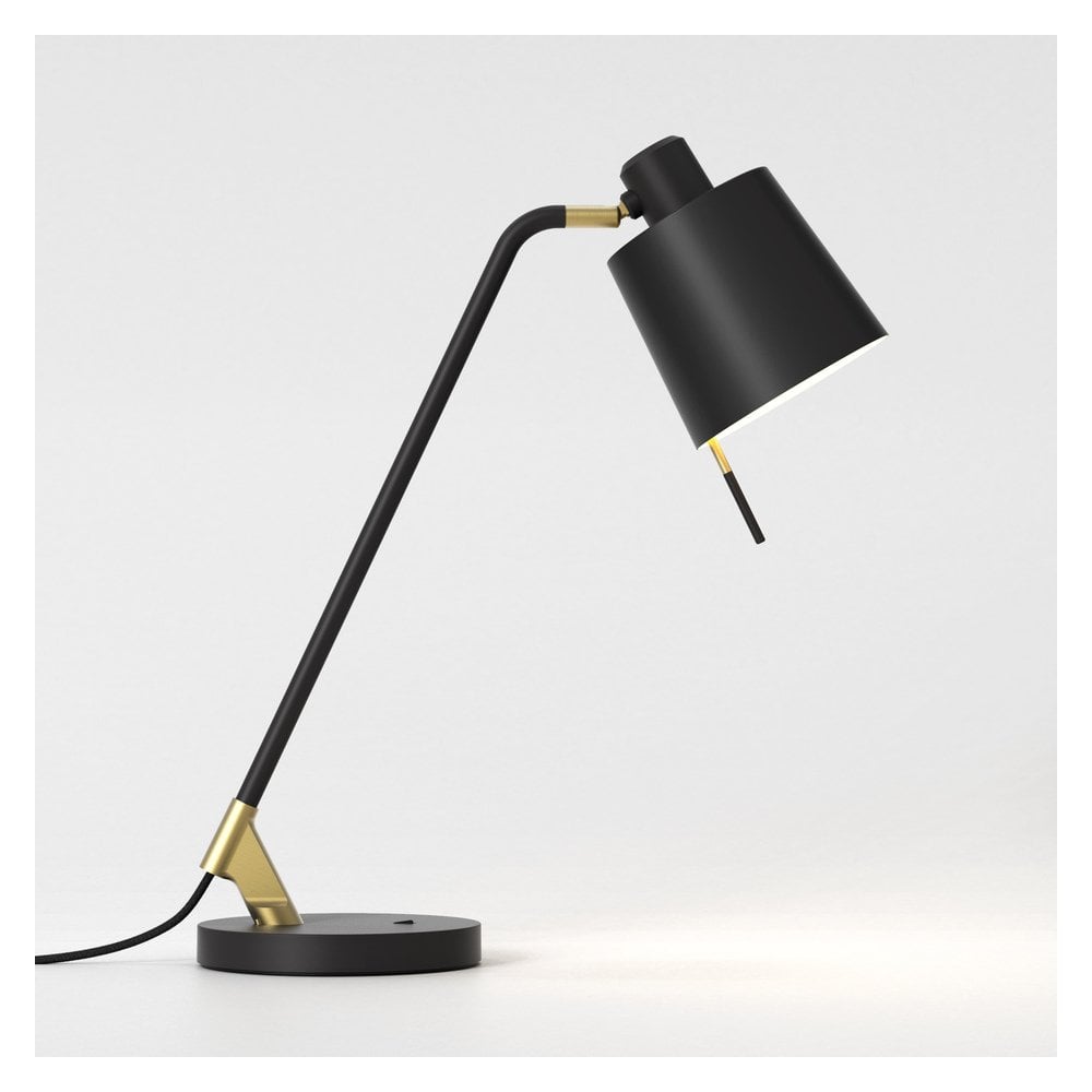 Edward Matte Black Desk Lamp