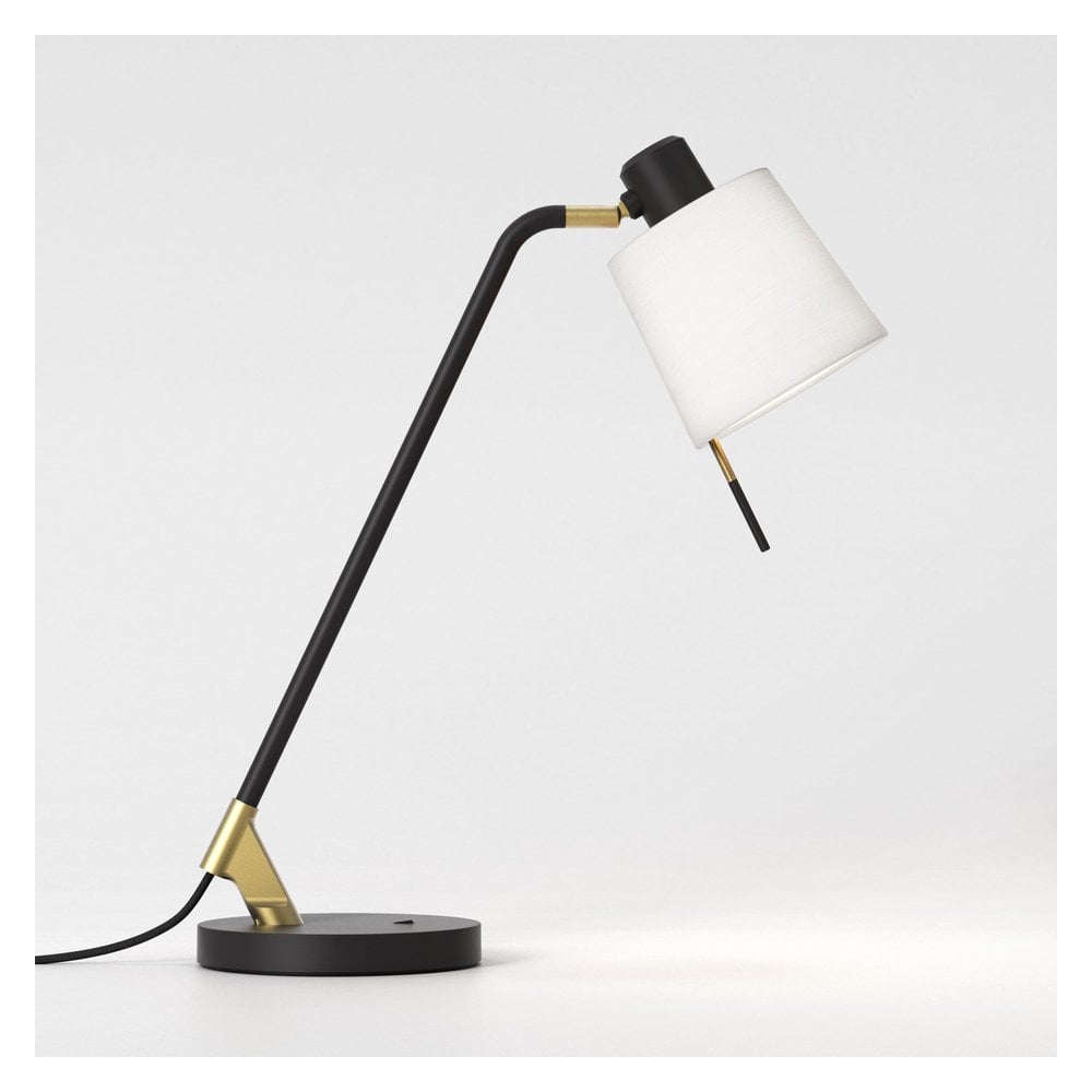 Edward Matte Black Desk Lamp