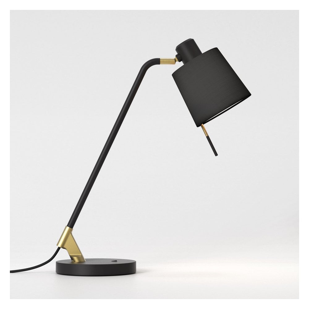 Edward Matte Black Desk Lamp
