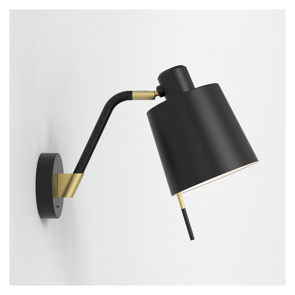 Edward Wall Light - Matte Black Finish