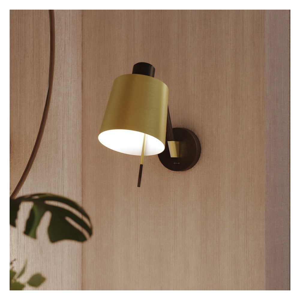 Edward Wall Light - Matte Black Finish