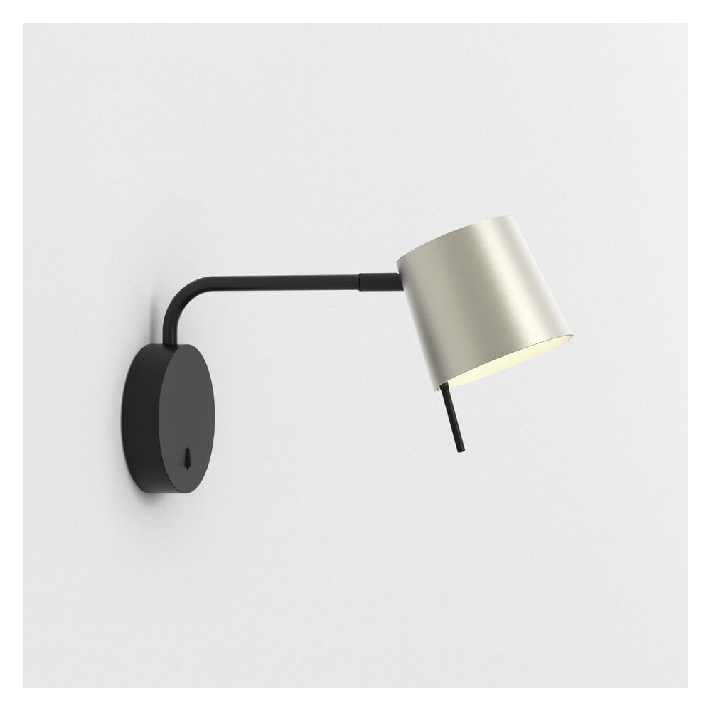 Miura Matte Black LED Swing Arm Light