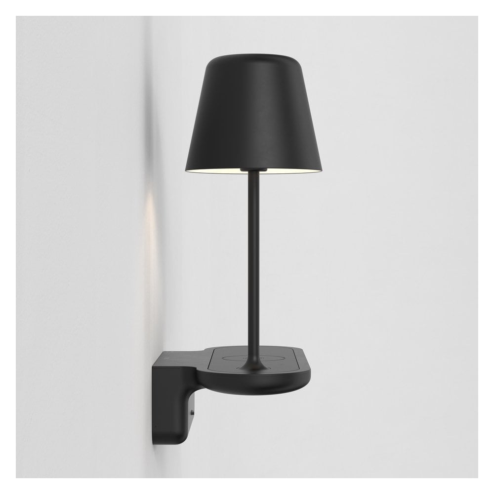 Elegant Matte Black Wall Sconce