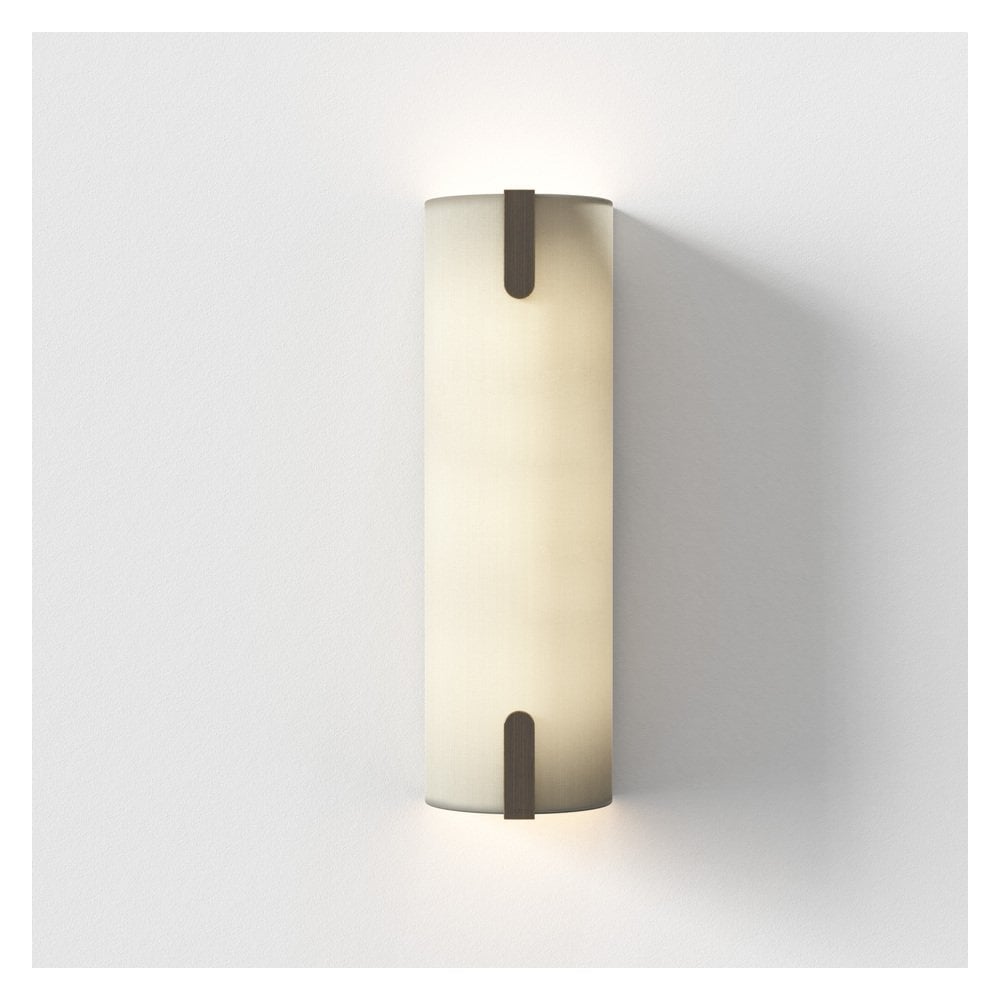 Elba 400 Wall Sconce in Putty Fabric Finish
