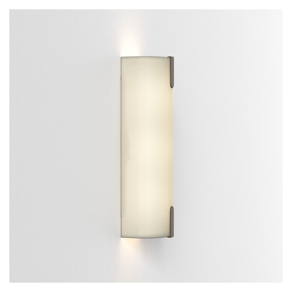 Elba 400 Wall Sconce in Putty Fabric Finish
