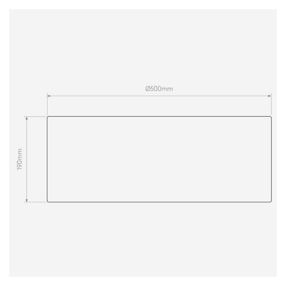 Cambria 500 Modern White Drum Shade with Chamois Diffuser