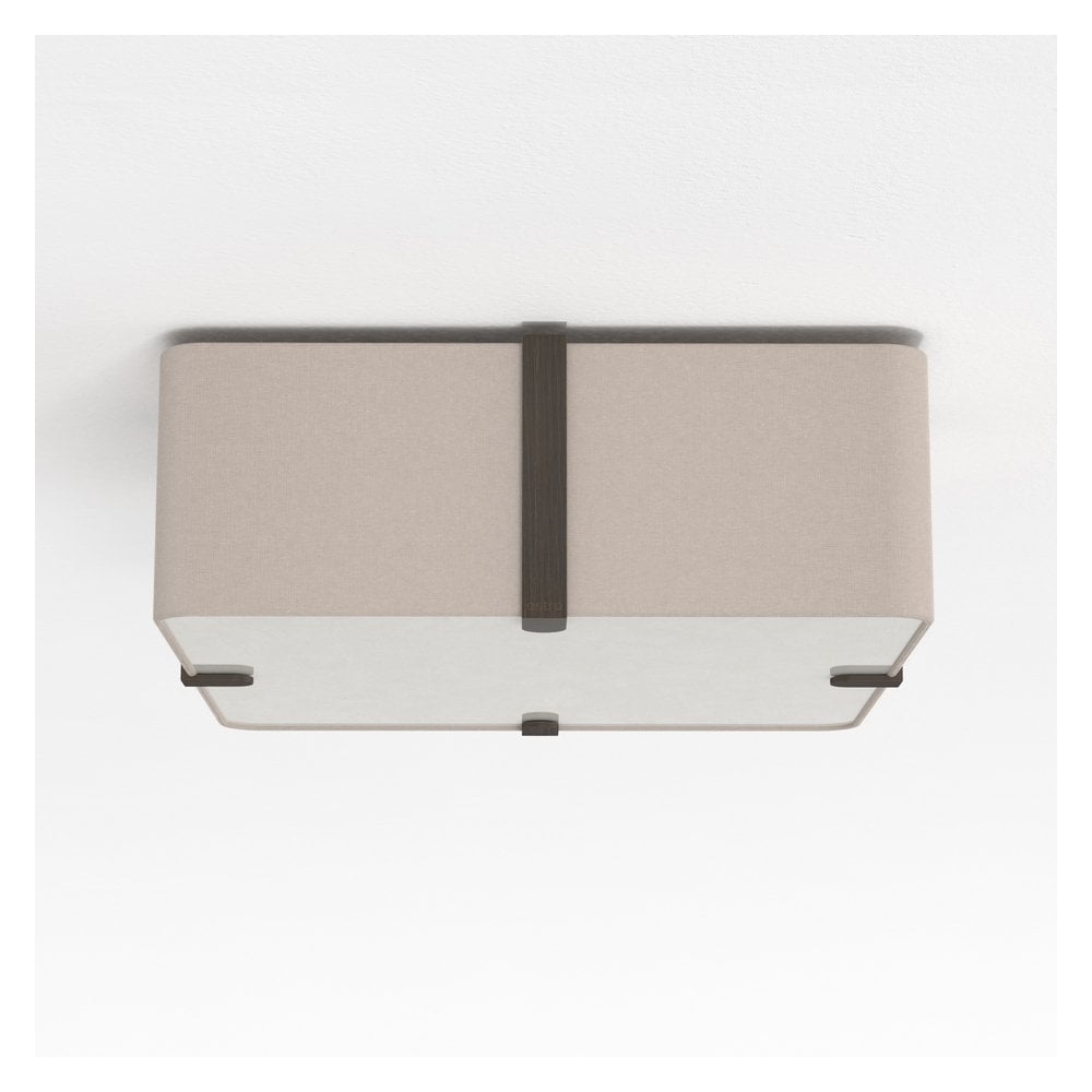 Elba Square 350 Putty Ceiling Fixture