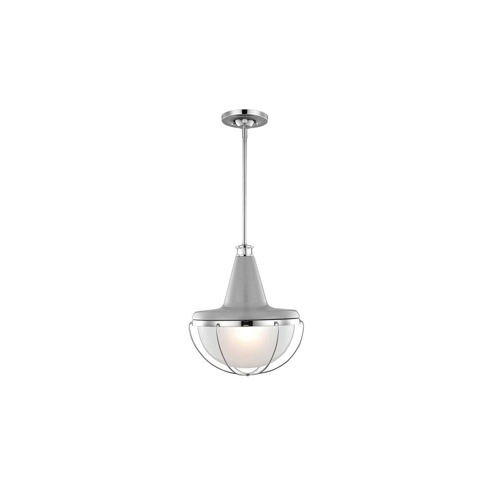 Livingston Polished Nickel Mini Pendant Light
