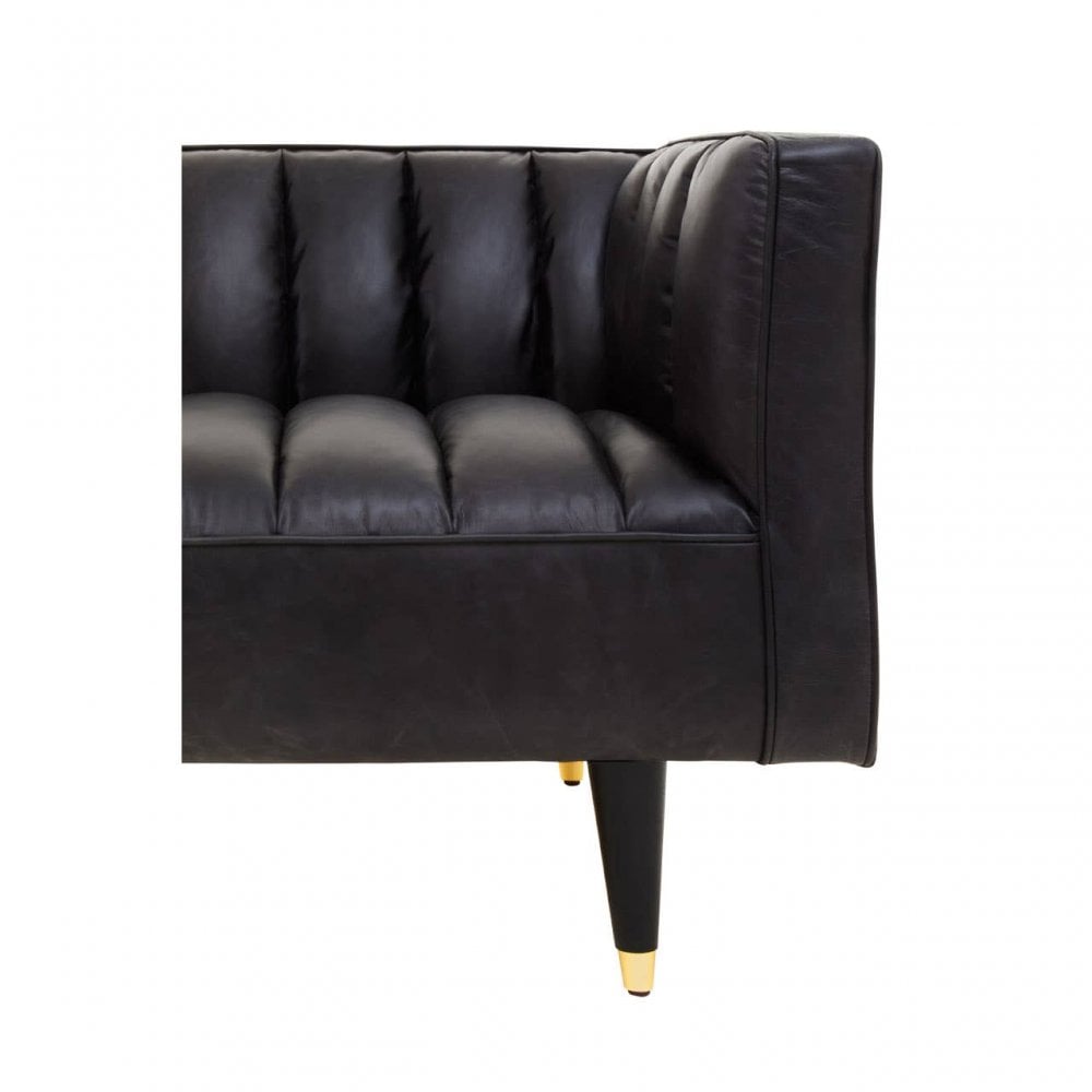 King Three Seat Sofa With Flared Arms