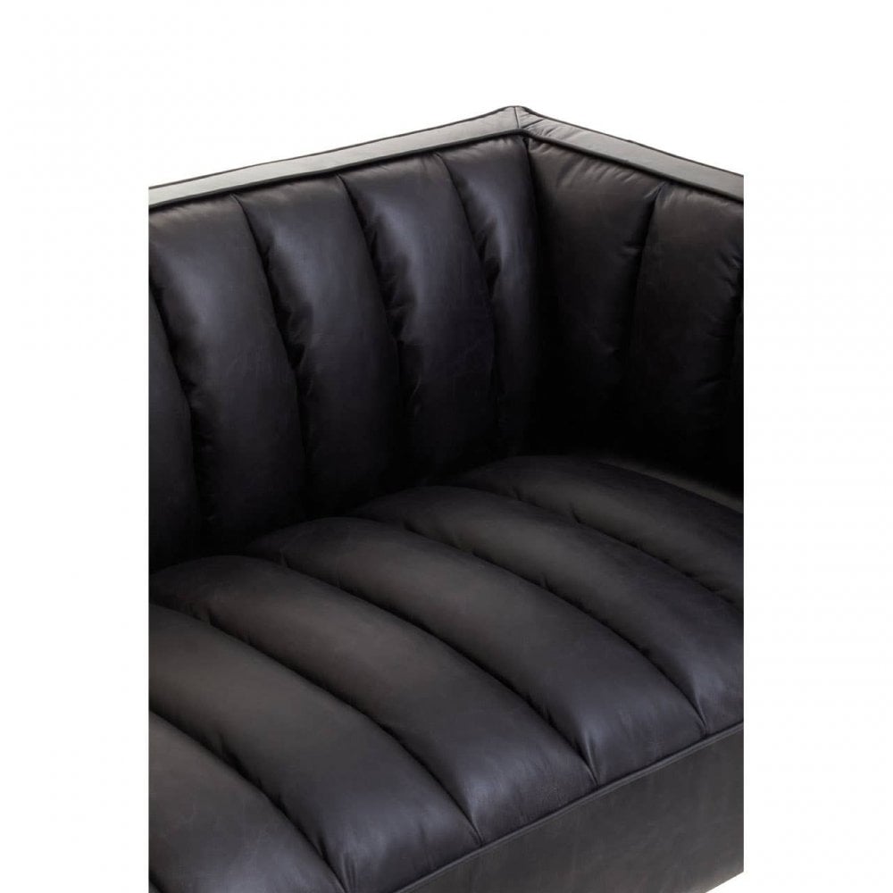 King Three Seat Sofa With Flared Arms
