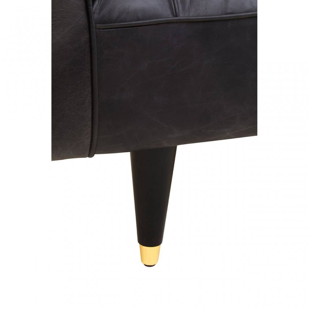 King Three Seat Sofa With Flared Arms