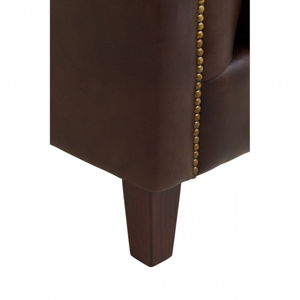 King Three Seat Buttoned Sofa