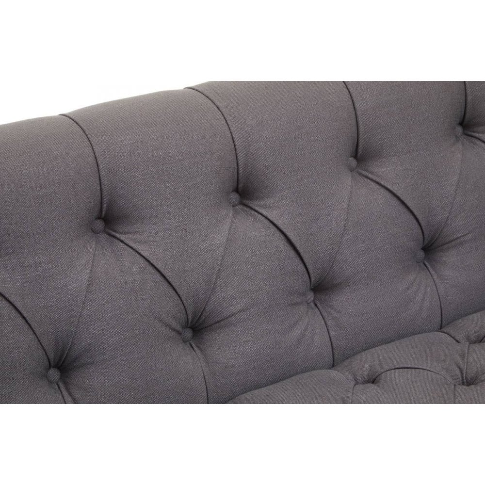 Surina Two Seat Grey Fabric Sofa