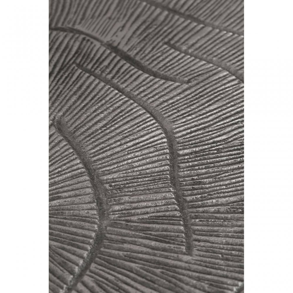 Silva Oak Effect Silver Top Coffee Table