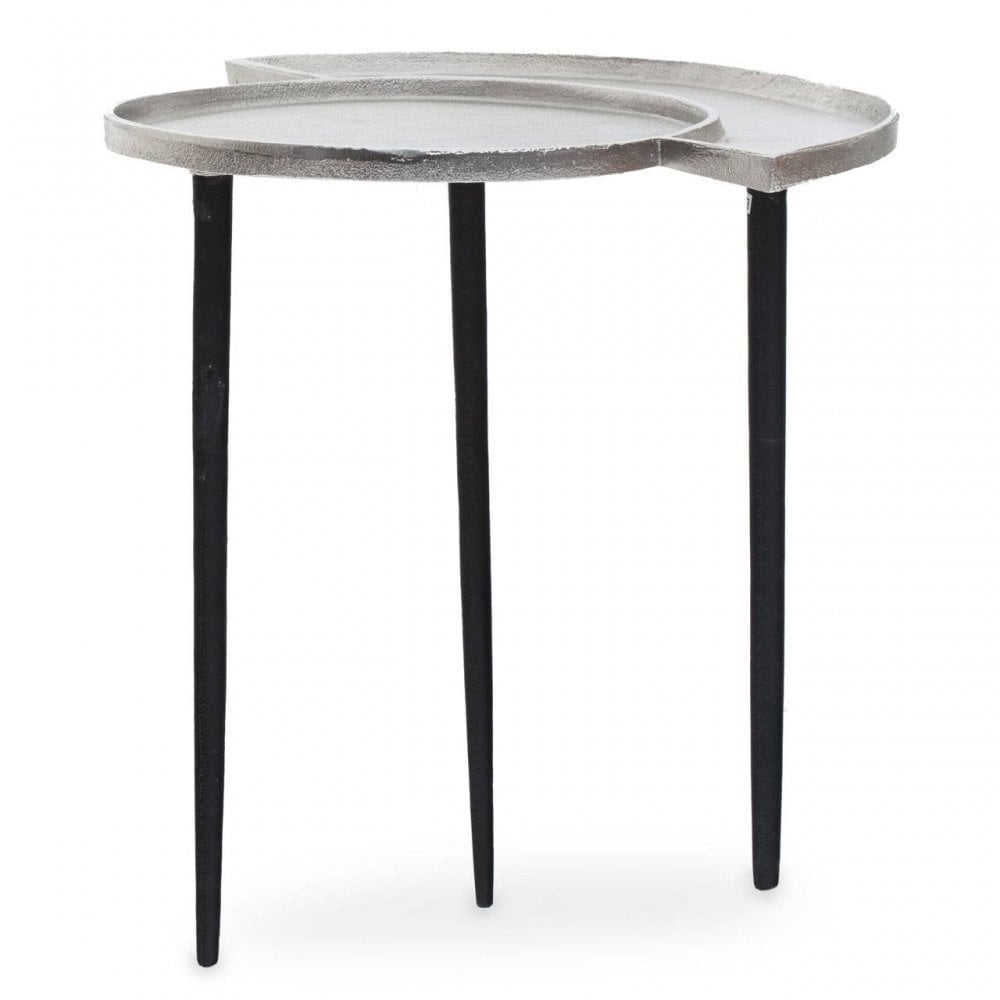 Simbolo Silver Top Side Table