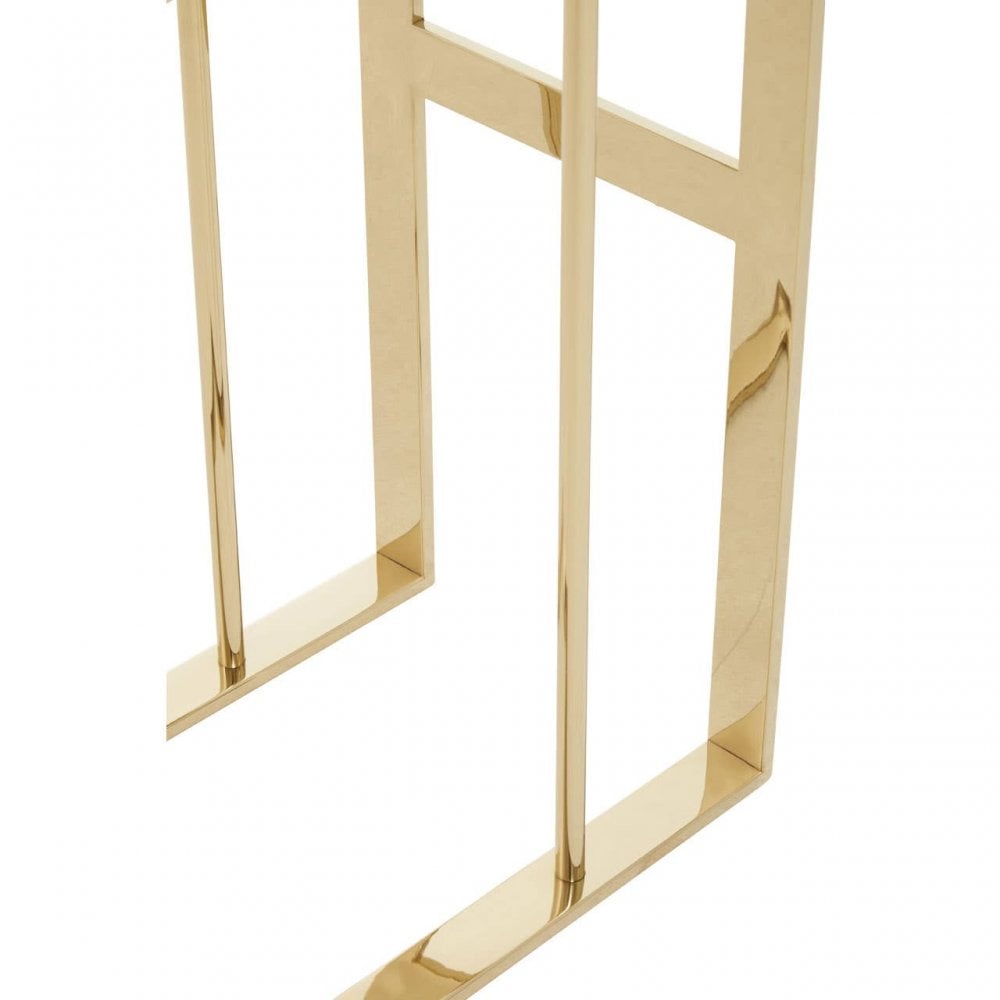 Oria Gold Side Table