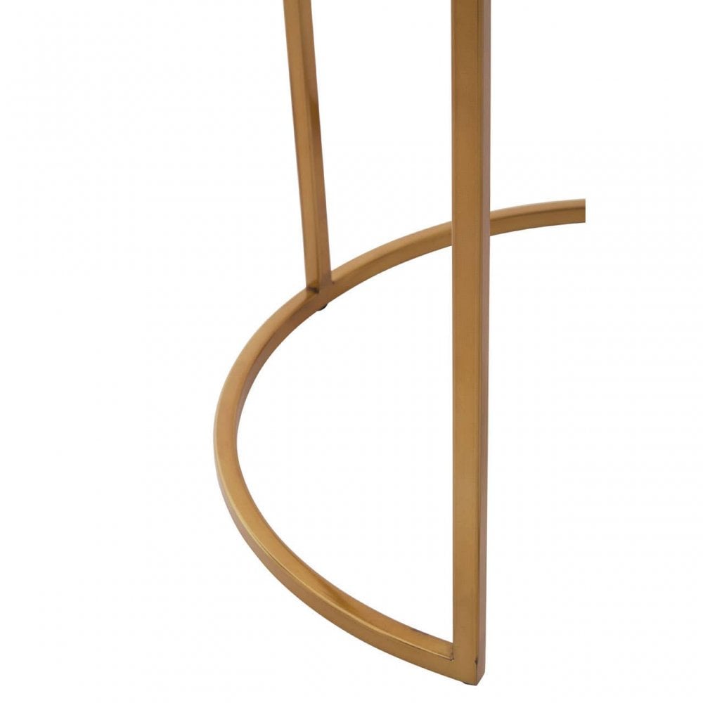 Amira Nest Of Two Gold Tables