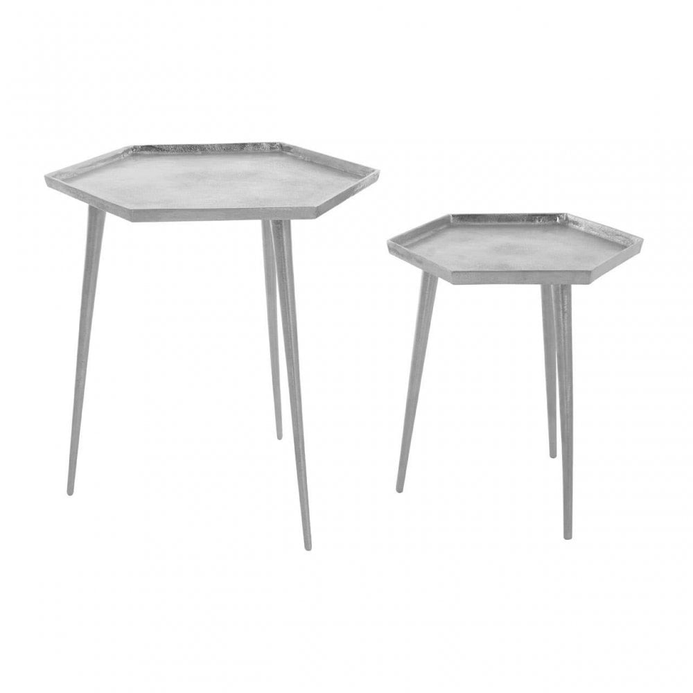 Halle Set Of 2 Hexagonal Side Tables