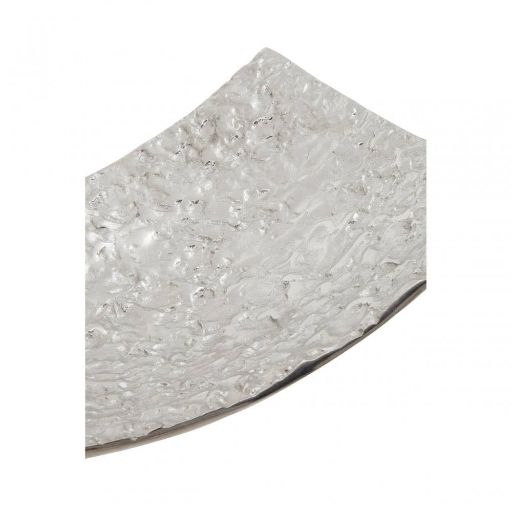 Akola Silver Rectangular Bowl