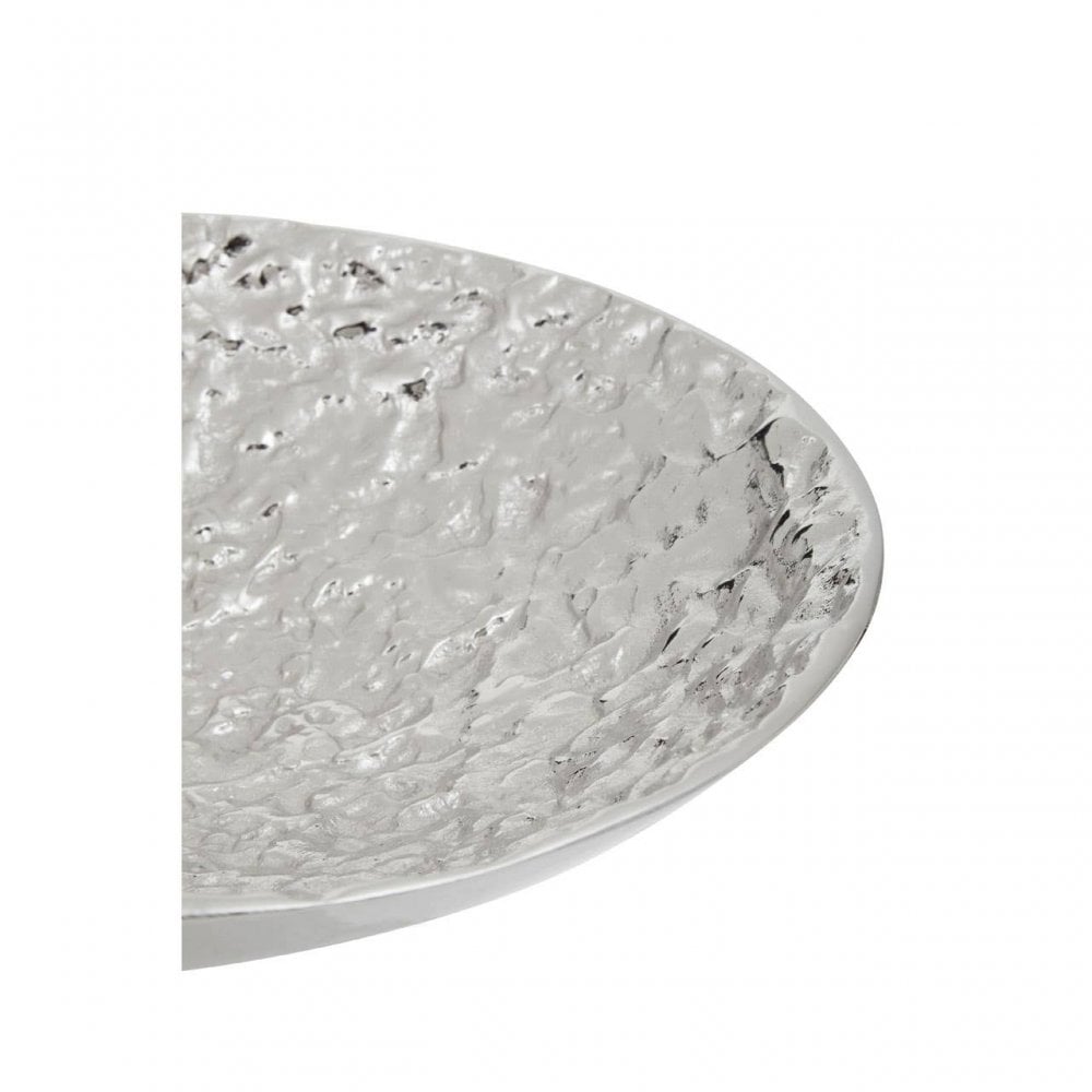 Akola Silver Round Bowl
