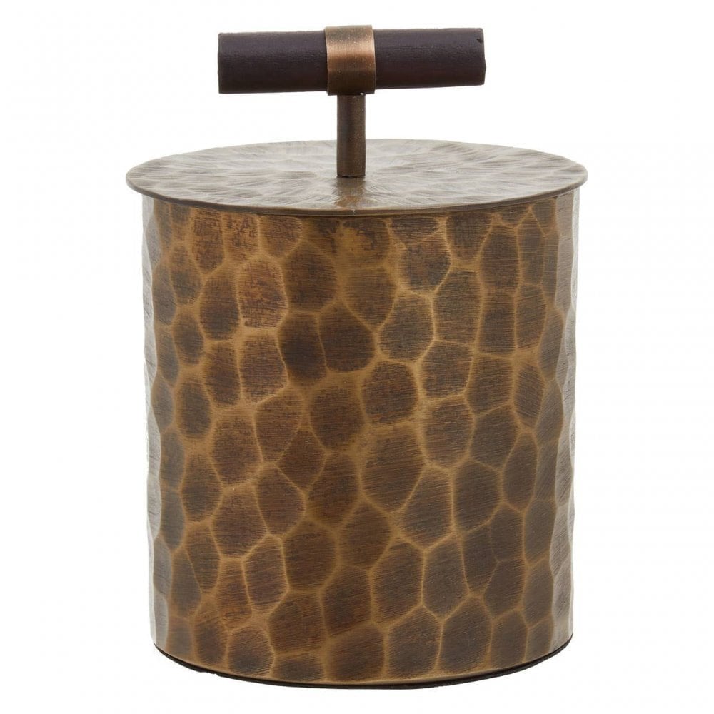 Akola Large Gold Trinket Box