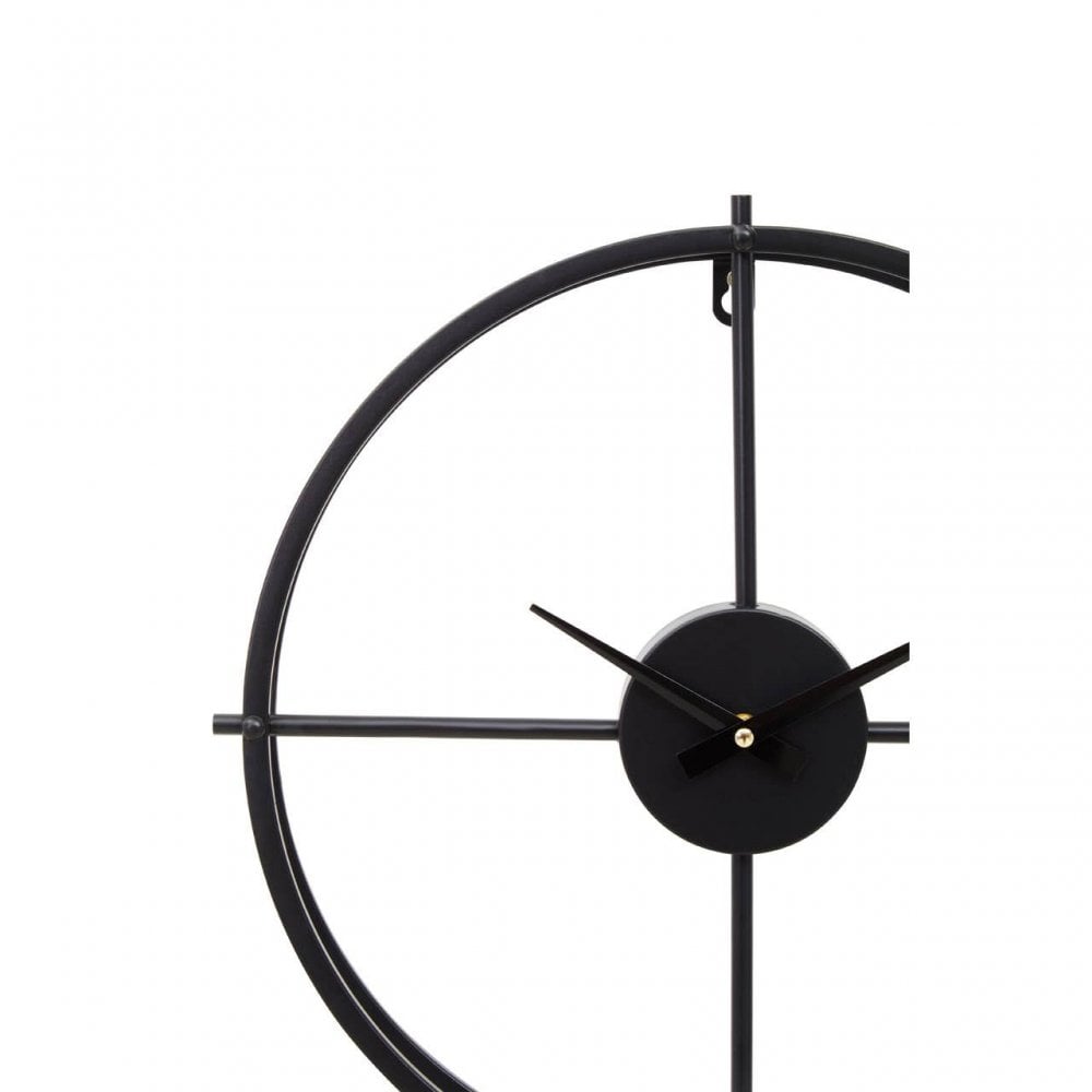 Kent Black Wall Clock