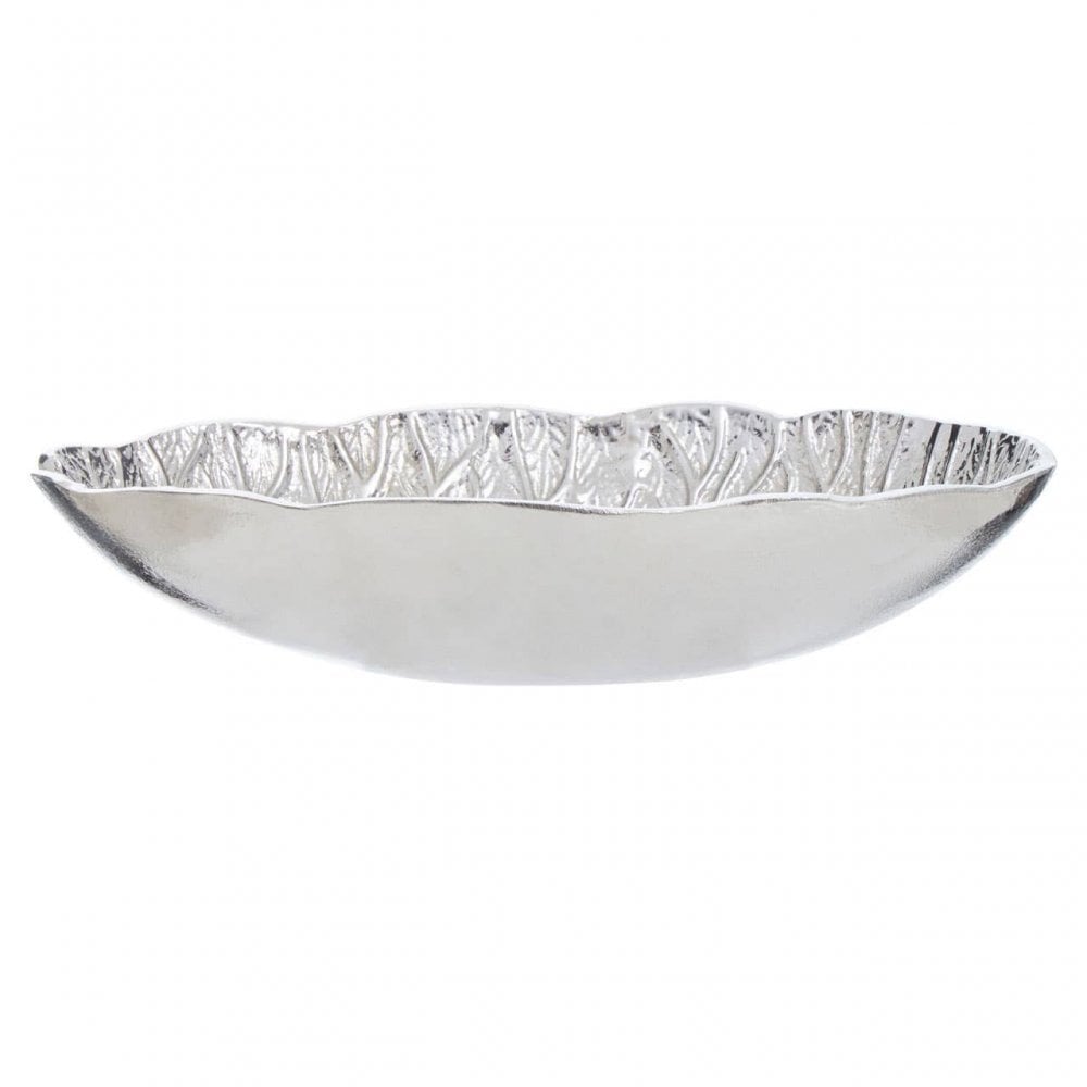 Salma Silver Lotus Leaf Bowl