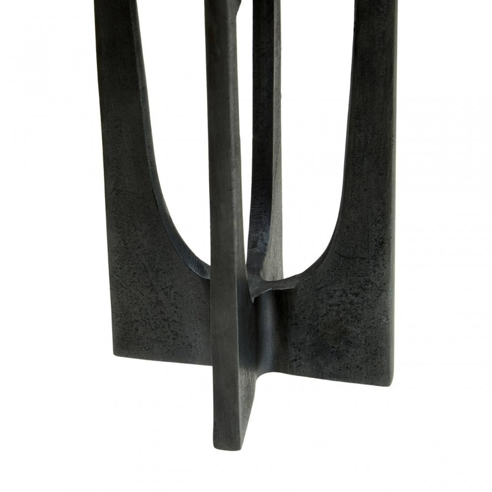 Dante Small Grey Candle Holder