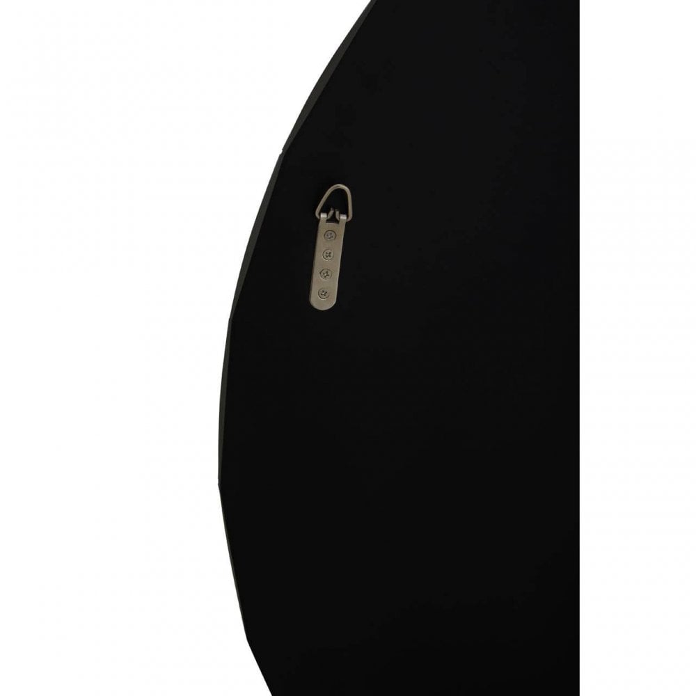 Jade Round Silver Wall Mirror
