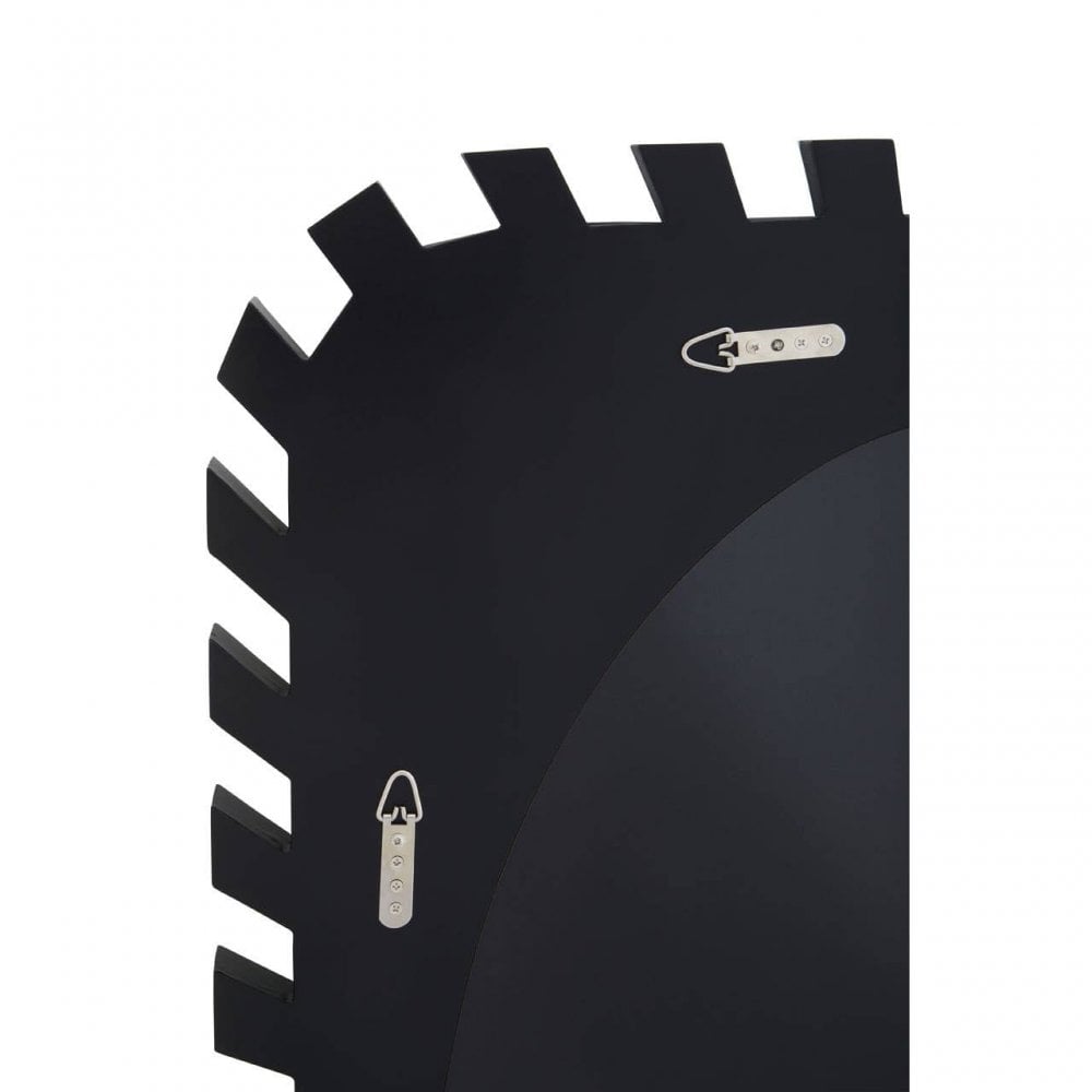 Jade Silver Sunburst Wall Mirror