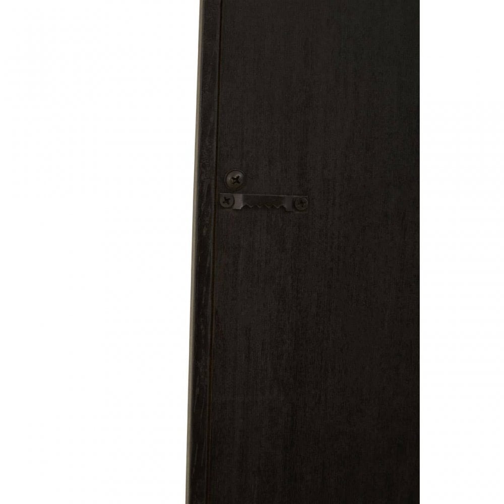 Jakara Black Finish Floor Standing Mirror