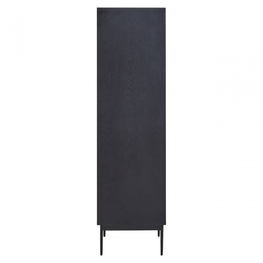 Jakara Black Finish Wooden Cabinet