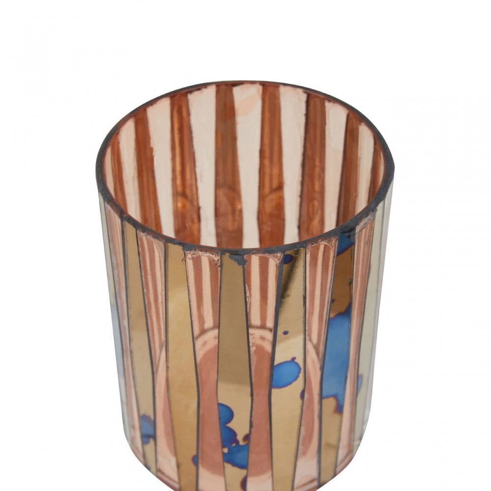 Gaia Pink Small Candle Holder