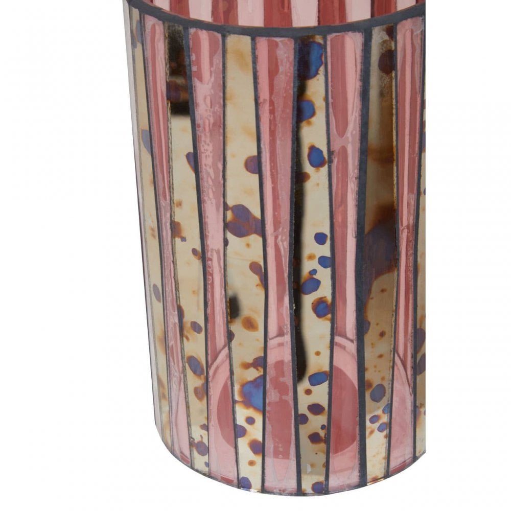 Gaia Pink Large Candle Holder