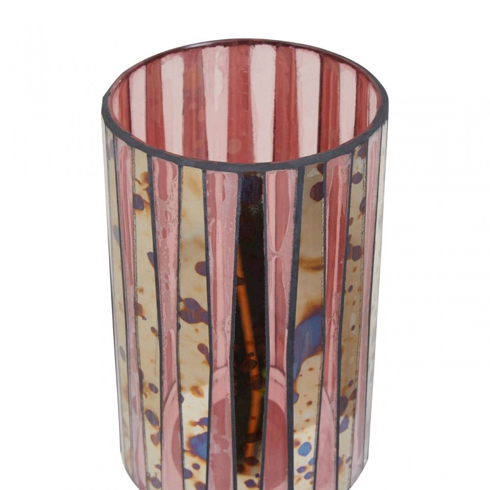 Gaia Pink Large Candle Holder