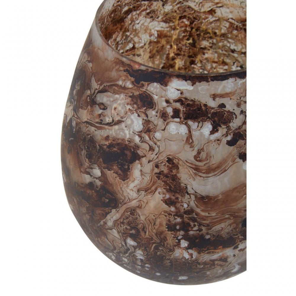 Garan Brown Large Candle Holder