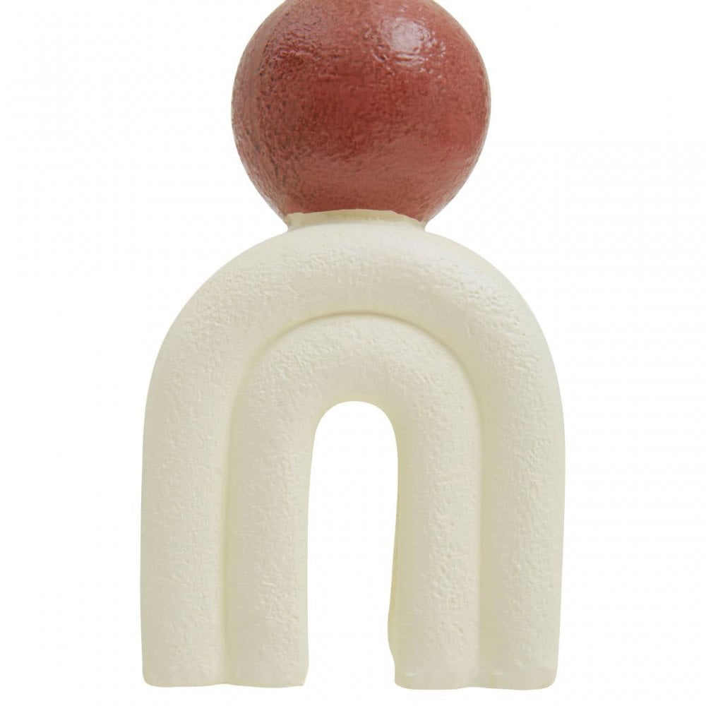 Utica Candle Holder With Cream Base