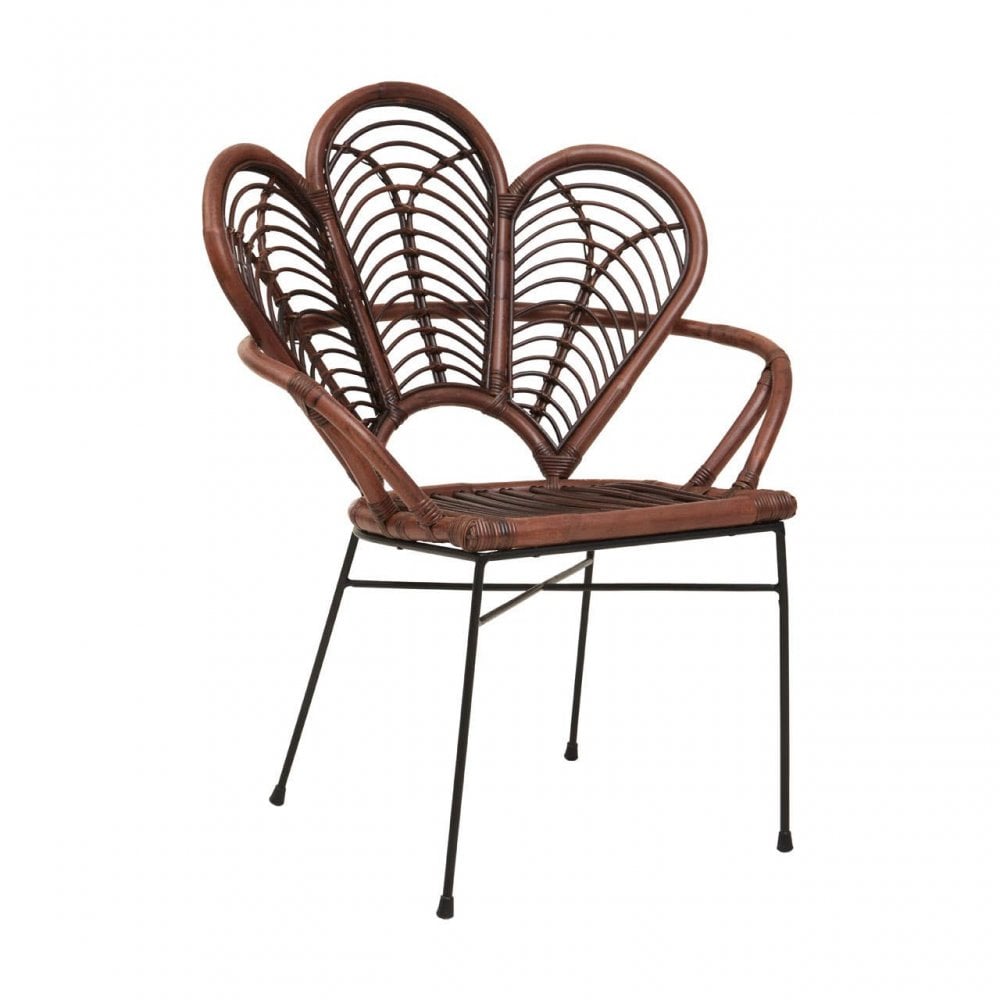 Manado Brown Natural Rattan Chair
