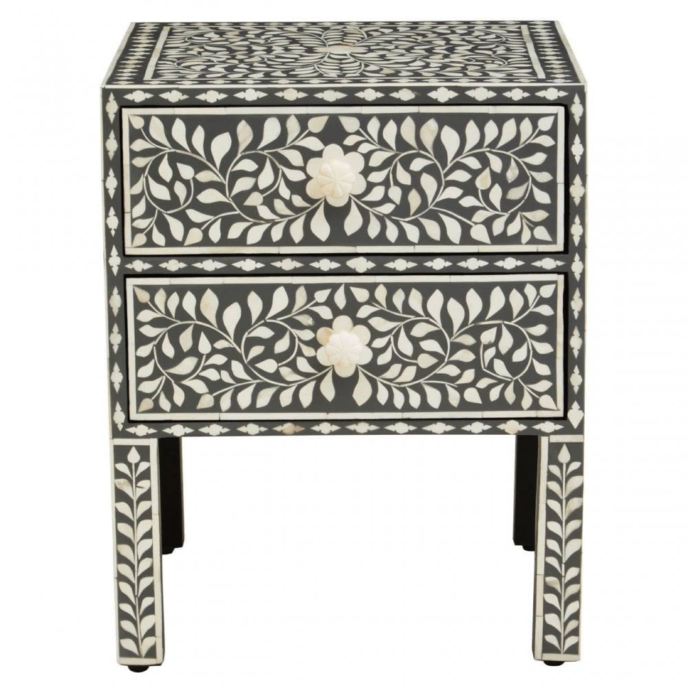 Fusion Two Drawer Side Table