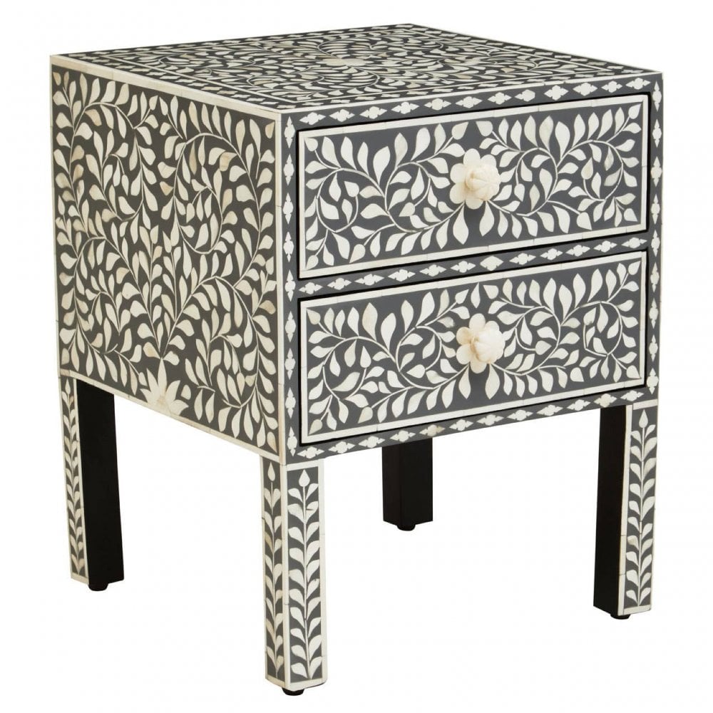 Fusion Two Drawer Side Table