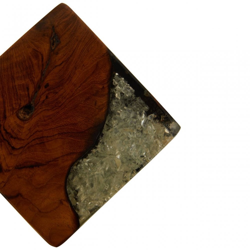Sakra Set Of 2 Burnt Effect Bookends