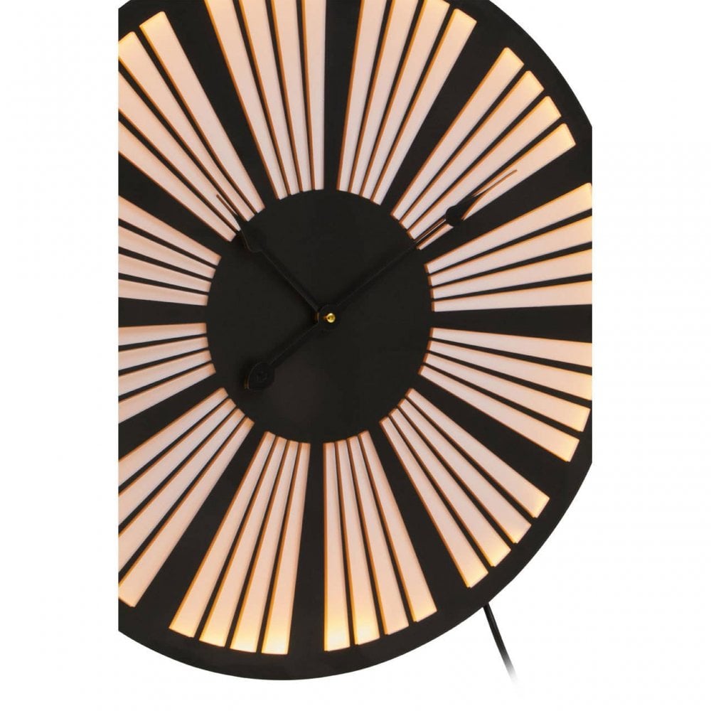 Genova Small Black And White Wall Clock