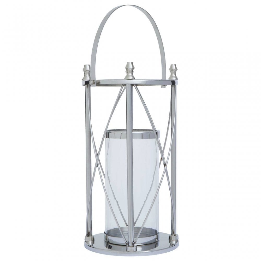 Cruzar Large Silver Lantern