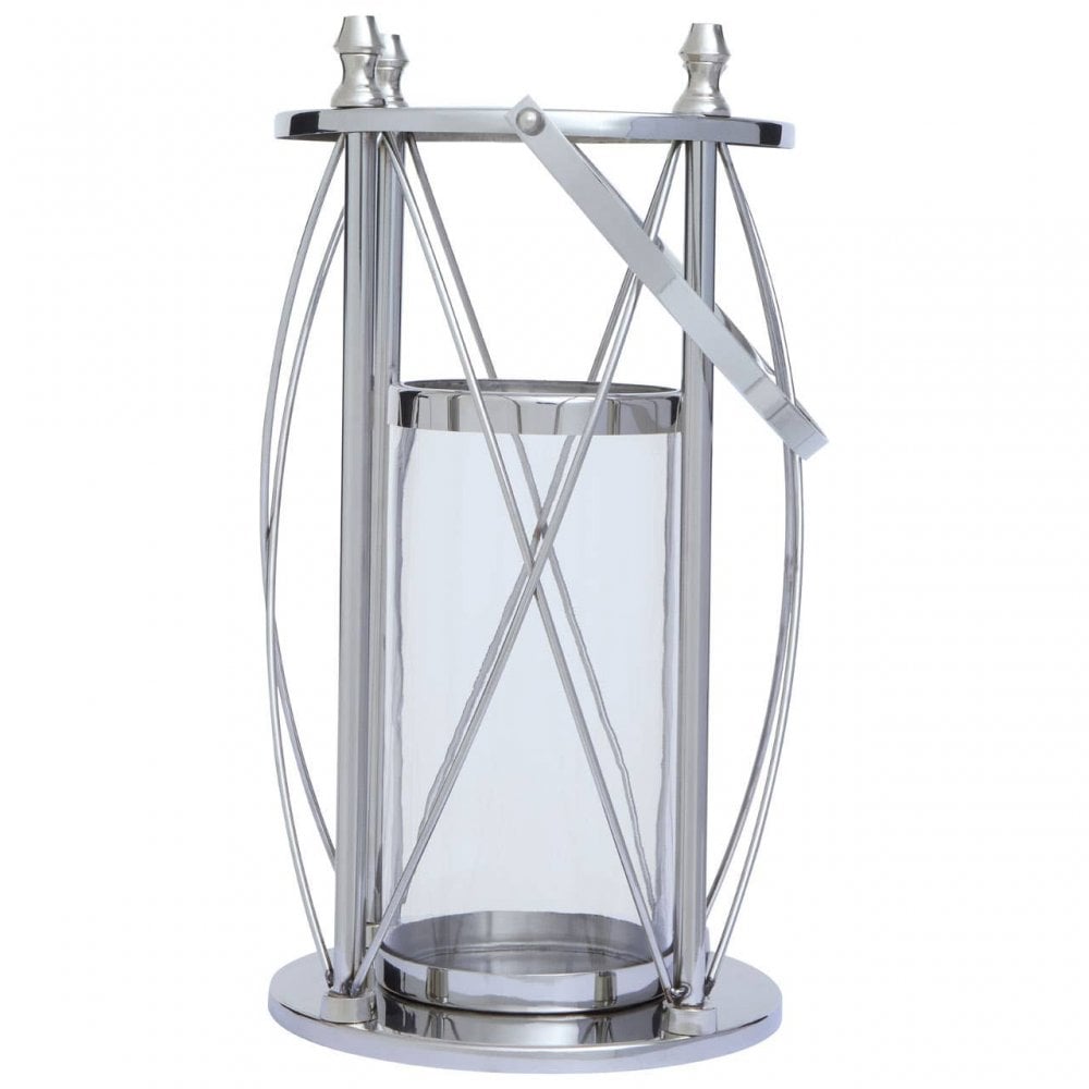 Cruzar Large Silver Lantern