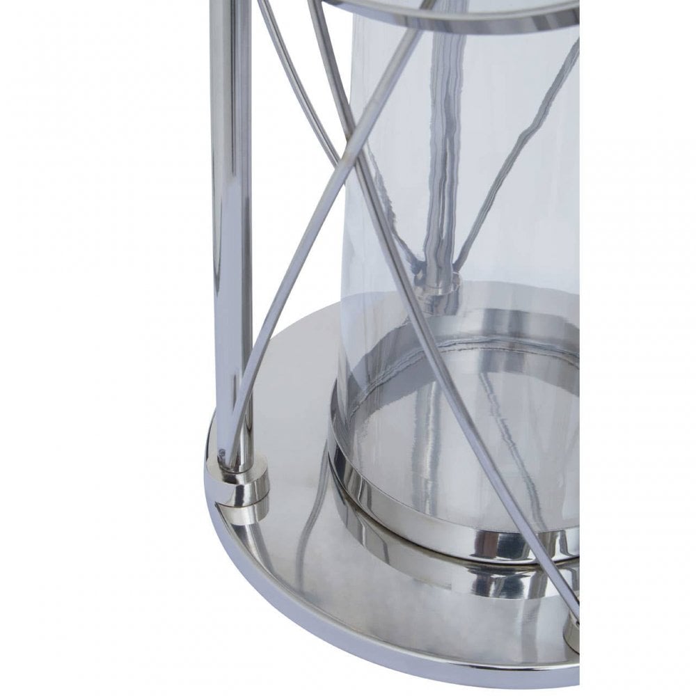 Cruzar Large Silver Lantern